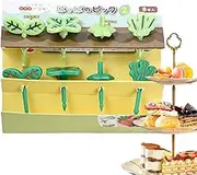 Fruit Forks for Kids, Cute Cocktail Forks, Cartoon Fruit Toothpick, Lunch Accessories for Cheese Appetizers Dessert School Eater