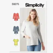 Curvy Chic Knit Top Sewing Kit, Code 9275, Sizes 16-24, White