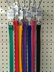 ~BEAU PETS / NYLON / DOG SLIP COLLAR/CHOKER / 7 COLOURS / 20MM x 50CM~