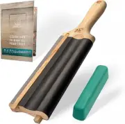BeaverCraft LS5P1 Wood Carving Strop Beige, Black, Green-Gray