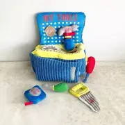NWT Mudpie Play My Tools Plush Set Work Bench