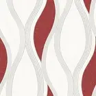 WAVE EMBOSSED TEXTURED WALLPAPER - RED - E62010 UGEPA NEW