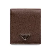 [Prada] Prada Logo-plaque Cardholder ONE SIZE BROWN
