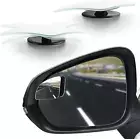 Blind Spot Car Mirror,Asymmetric Fan Shaped HD Glass Frameless Convex Re