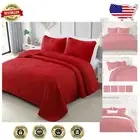 Contemporary Lightweight California King Quilt Set with Elegant Geometric Design