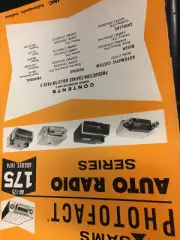 AR-175 SAMS AUTO RADIO MANUAL AUTOMATIC BUICK CADILLAC PONTIAC UNIV NOS