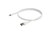 Startech 1m Durable USB-A to Lightning Cable - White