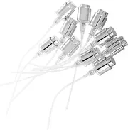 SAFIGLE 1Set Perfume Spray Pump Nozzle Plastic Atomizer Dispenser for Home Office Travel Durable Mist Sprayer with Press Pump for Fragrance Application