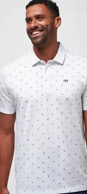 NWT Travis Mathew Sun Dip Perfect Polo Shirt Mens Large