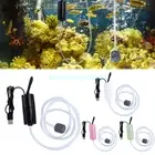 Silent Portable Mini USB Oxy gen Air Pump Aquarium Fish Tank Oxygenator Aerator