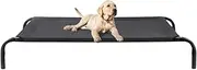 EZONEDEAL Elevated Raised Cooling Cots Bed for Large Dogs, Indoor & Outdoor Pet Hammock, Portable Standing Pet with Washable Breathable Mesh, Non-Slip Feet, Outdoor Raised Cots Bed (M)