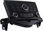 Car CD Player Control Switch Panel Radio Control Button Compatible for Chevrolet Cruze 2012-2015