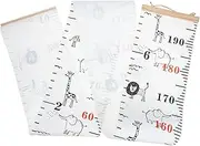 UPKOCH Wall Height Measurement for Boys and Girls Growth Chart Canvas Easy to Store Record