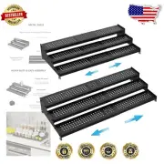 Multi-Purpose Expandable Spice Rack Organizer – 2-Pack for Kitchen and Bathroom