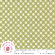 Moda CHRISTMAS STITCHED 20443 13 Green Check FIG TREE Quilt Fabric