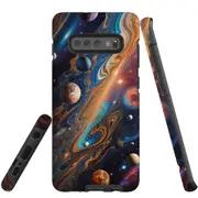 For Samsung Galaxy S10+ Plus Tough Protective Cover, Planets Of The Universe