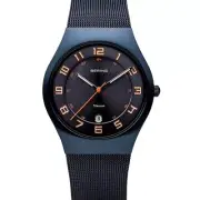 Bering Unisex Watch Wrist Watch Slim Classic - 11937-393 Meshband