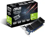 ASUS NVIDIA GeForce GT 730 Graphics Card (PCIe 2.0, 2GB GDDR5 Memory, Single-slot Design, Passive Cooling, Boosted Energy Efficiency)