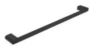 Nero BIANCA SINGLE TOWEL RAIL 304-Stainless Steel, Matte Black- 600mm Or 800mm