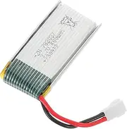 ORFOFE Aircraft Lipo Battery 3.7v 400mah High Capacity Replacement for Quadcopter Toys Random Color