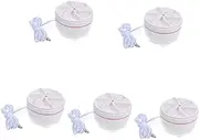 Angoily 5pcs Automatic Washing Machine Top Pad Small Turbine Washer for Apartment Easy to Carry and Use