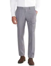 [Van Heusen] Tailored Glen Check Suit Pant in Grey
