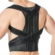 Corrector Back Support Men Women Teenagers Spine Brace Waist-Support Belts Provides for Neck, Back, and Shoulders