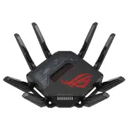 ASUS ROG Rapture GT-BE98 (BE25000) Quad-Band WiFi 7 Extendable Gaming Router 10GbE x2 / 2.5GbE x4 / 1GbE x1 / USB 3.2 x1 [GT-BE98]