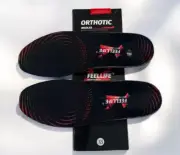 FEELLIFE Plantar Fasciitis Orthotic Arch Support Sport Shoe Insole Inserts (XS)