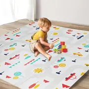 XIULIUU Foldable Baby Play Mat, 180 * 160CM Extra Large Waterproof Anti-Slip ...