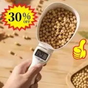 1x Digital Measuring Spoon with Large LCD Display,Food Weighing Scale Spoon HOT