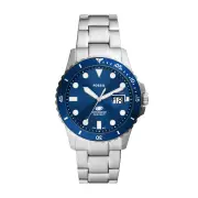 Fossil Blue Dive Three-Hand Date Stainless Steel Watch FS6029