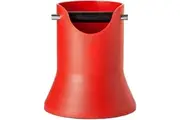 Red Coffee Knock Bin CREMA PRO Espresso Grinds Tamper Waste Box 175mm