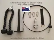 Tricep Pulley Cable System Training Gym Commercial Cable Attachment Dingo Gym