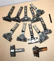 12 OF BLUM Cabinet Hinge 71B3690 INSERTA Soft Close 110° Half Overlay Onyx Black