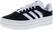 [adidas] Samba Classic Shoes, Core Black/Cloud White/Dirty Black, 8.5