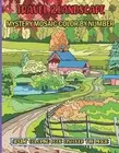 Travel & Landscape Mystery Mosaic Color By Number Adult Coloring Book Discover T