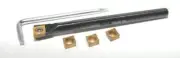 Glanze SCLCR Indexable Lathe Boring Tool with 4 Inserts 6 mm Unimat 790450