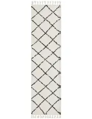 [Rug Culture] Saffron 22 Runner Rug in White