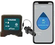 Topargee Bluetooth Tank Gauge H2F-BT12 - Know Your Water Usage & How Much Is Left in Your Caravan, Motorhome & RV Tank to The Litre/Gallon