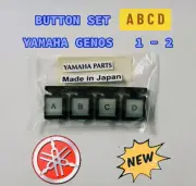 YAMAHA GENOS 1-2 BUTTON SET ABCD ORIGINAL YAMAHA PART