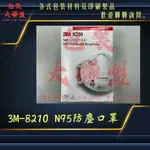 限量 3M-8210 N95 防塵口罩 碗型口罩