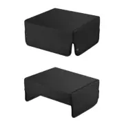 Black Dust Cover Universal for Record Player Vintage Vinyl Gramophone Speaker
