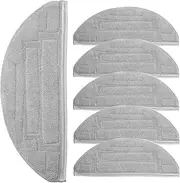 6 Pack Mop Pads Compatible with Roborock S8 Pro Ultra Robot Vacuum, Reusable Microfiber Mopping Pad Replacement Accessories