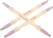 IWOWHERO Nail Art Tools Kit Stone Sanding File Cuticle Remover Stick Buffing Pen for Fingernails Toenails
