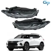 Headlights For 2019-2021 Chevy Blazer LED DRL Passenger & Driver Side Clear Lens (for: Chevrolet)