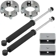 BJOHQ 3" Front 3" Rear Lift Kit Compatible for Toyota Tacoma 4WD 2005 2006 2007 2008 2009 2010 2011 2012 2016 2017 2018 2019 2020 2021 2022 2023 Diff Drop + Ext Shocks