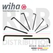 Wiha 34736 Torx L-key Allen 8pcs Set T9 To T40 With Holder Black oxidised
