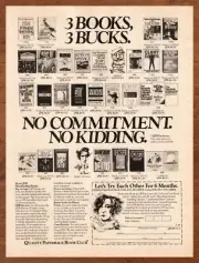 1987 Quality Paperback Book Club Print Ad/Poster Stephen King Misery Art 80s
