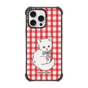 iPhone 16 Pro Max Ultra Impact Case MagSafe Compatible Kitten Ribbon